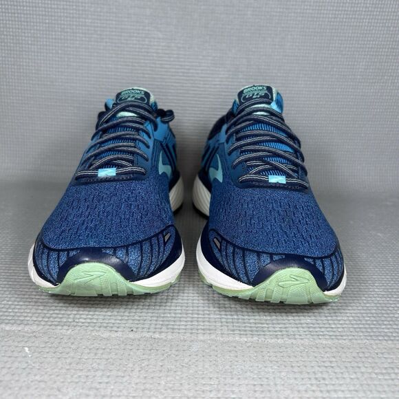 Brooks Adrenaline GTS DNA Womens 9B Medium Blue Running Training Athletic Shoes - Picture 3 of 11